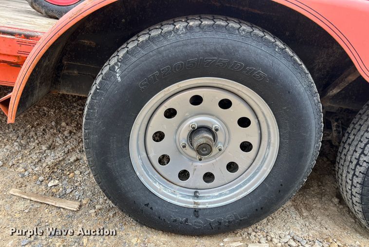 image for item KR9527 Kubota BX2670 tractor with 2017 Kubota trailer