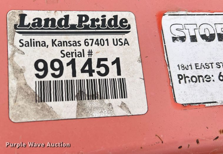 image for item KR9527 Kubota BX2670 tractor with 2017 Kubota trailer