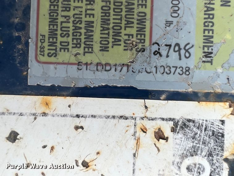 image for item KR9528 2015 Air Tow D12  dump trailer