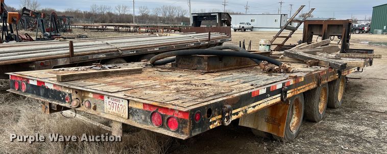 image for item KR9533 2007 Eager Beaver 25XPT  equipment trailer