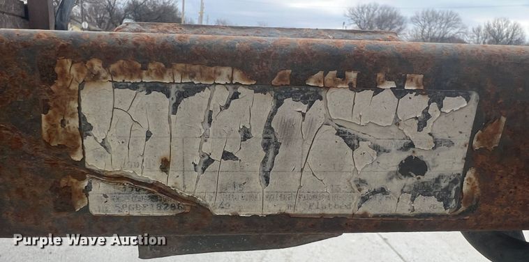 image for item KR9536 2006 Bull Dog  equipment trailer