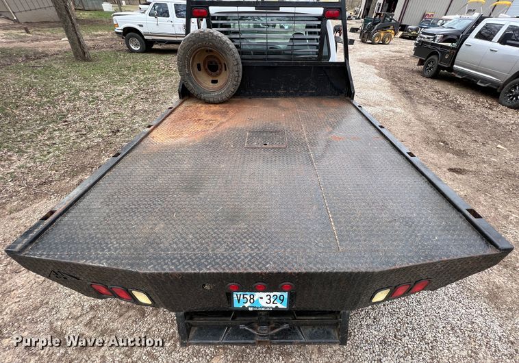 image for item KR9538 2007 Ford F350 Super Duty XL  SuperCab flatbed pickup truck