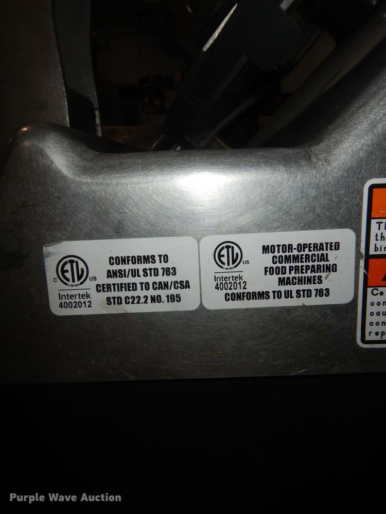 image for item KS9368 Hobart meat slicer