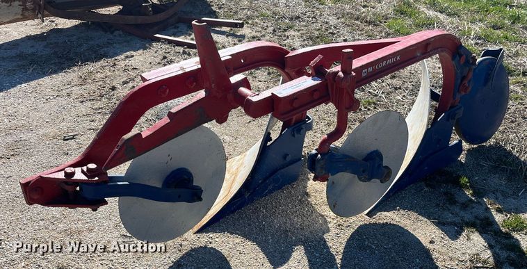 image for item LA9835 McCormick  two bottom plow