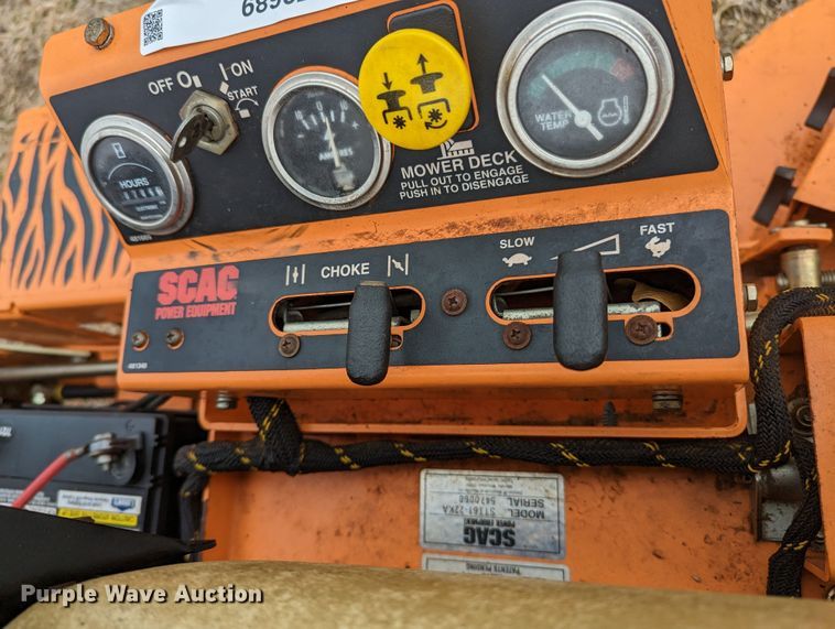 image for item LF9689 Scag Turf Tiger  ZTR lawn mower