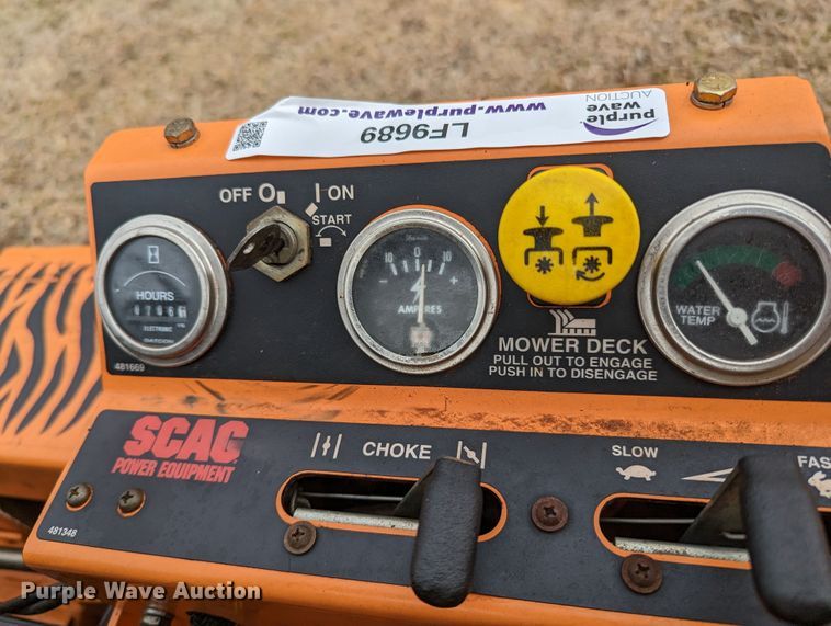 image for item LF9689 Scag Turf Tiger  ZTR lawn mower