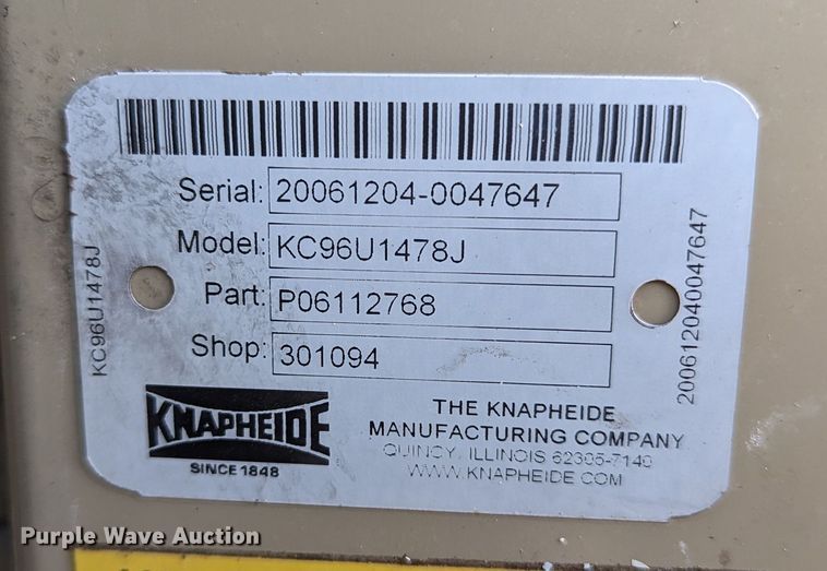 image for item LF9724 2007 Dodge Ram 2500  Quad Cab utility bed pickup truck