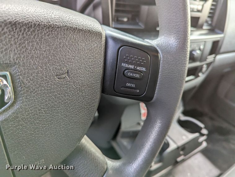 image for item LF9724 2007 Dodge Ram 2500  Quad Cab utility bed pickup truck