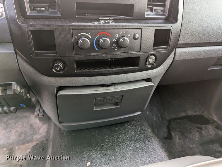 image for item LF9724 2007 Dodge Ram 2500  Quad Cab utility bed pickup truck