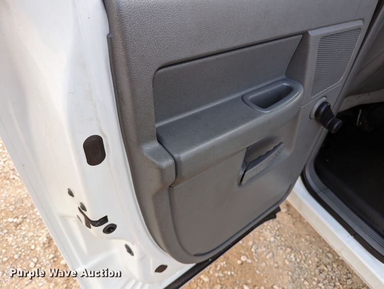 image for item LF9724 2007 Dodge Ram 2500  Quad Cab utility bed pickup truck