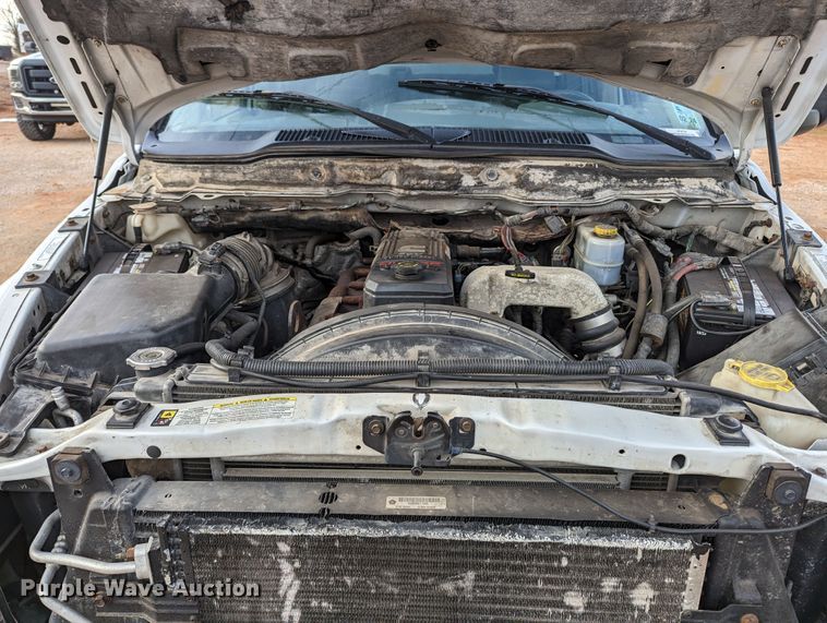 image for item LF9724 2007 Dodge Ram 2500  Quad Cab utility bed pickup truck