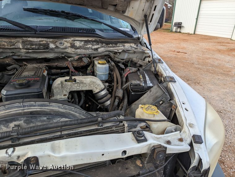 image for item LF9724 2007 Dodge Ram 2500  Quad Cab utility bed pickup truck