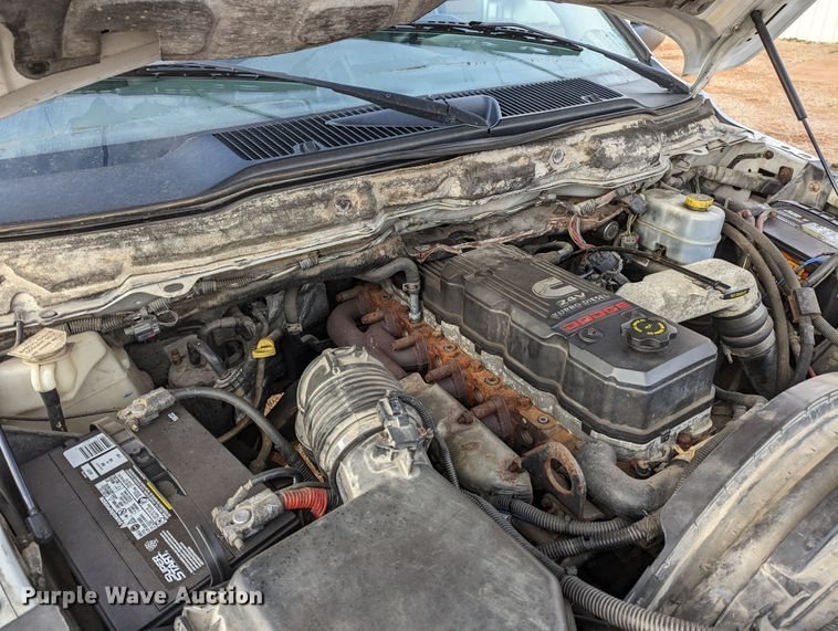 image for item LF9724 2007 Dodge Ram 2500  Quad Cab utility bed pickup truck