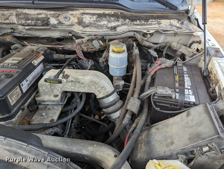 image for item LF9724 2007 Dodge Ram 2500  Quad Cab utility bed pickup truck