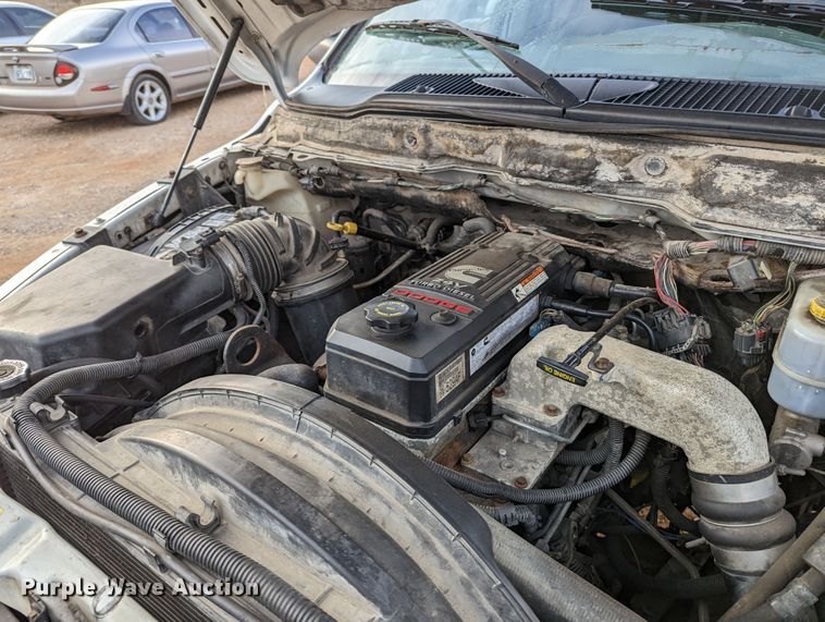 image for item LF9724 2007 Dodge Ram 2500  Quad Cab utility bed pickup truck