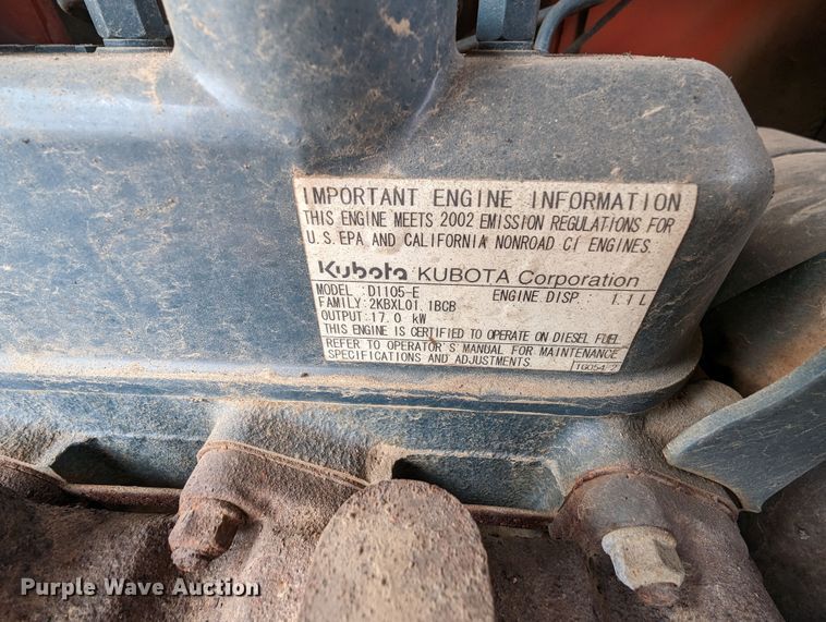 image for item LF9736 2002 Kubota KX41-2  mini excavator