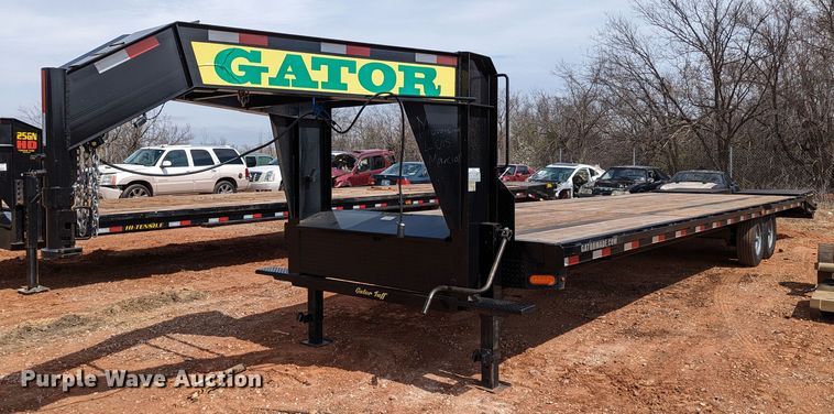 image for item LF9737 2022 Gatormade  equipment trailer