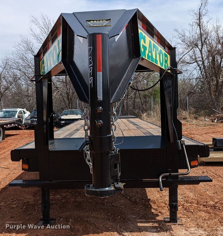 image for item LF9737 2022 Gatormade  equipment trailer