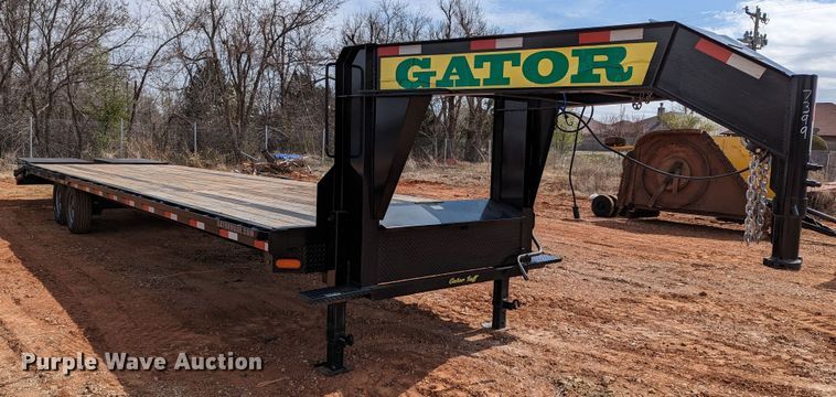 image for item LF9737 2022 Gatormade  equipment trailer