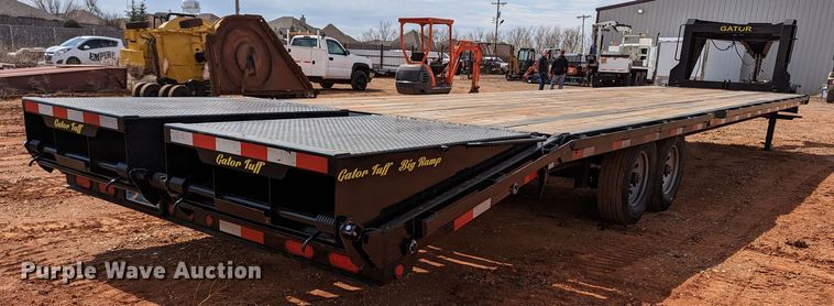 image for item LF9737 2022 Gatormade  equipment trailer