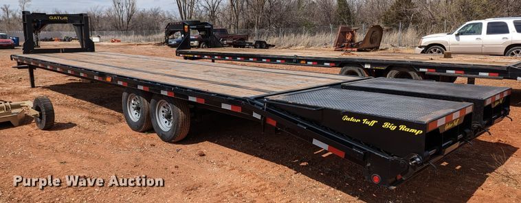 image for item LF9737 2022 Gatormade  equipment trailer