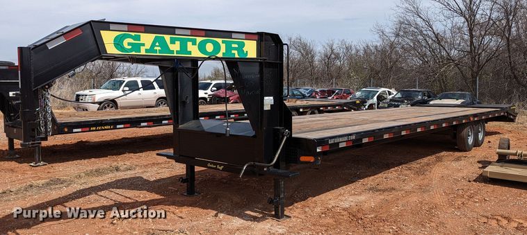 image for item LF9737 2022 Gatormade  equipment trailer