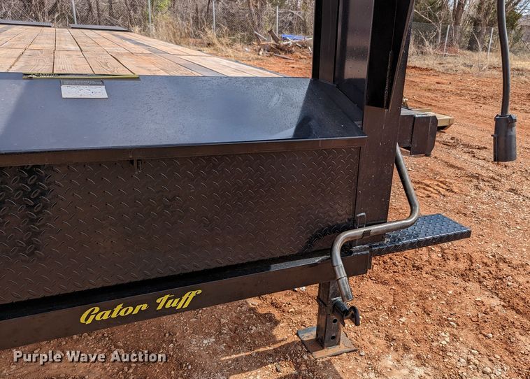 image for item LF9737 2022 Gatormade  equipment trailer