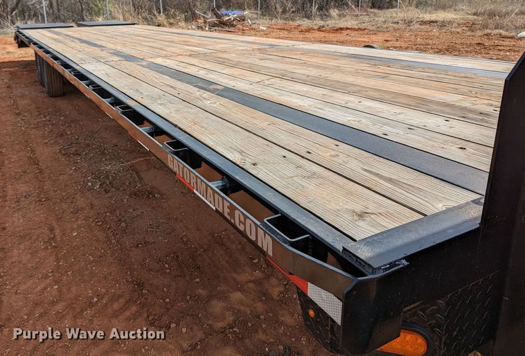 image for item LF9737 2022 Gatormade  equipment trailer