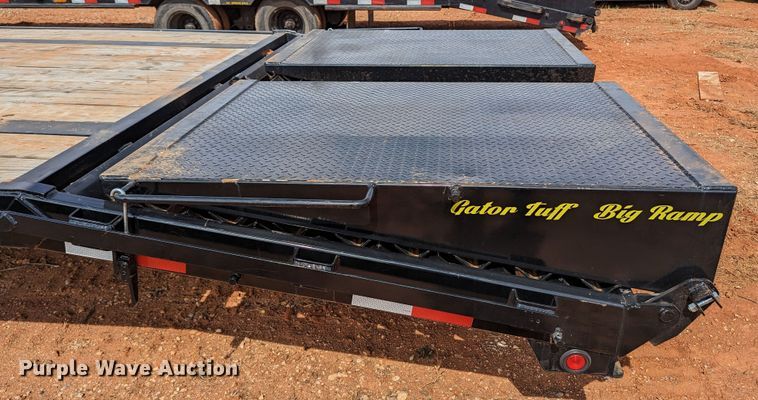 image for item LF9737 2022 Gatormade  equipment trailer