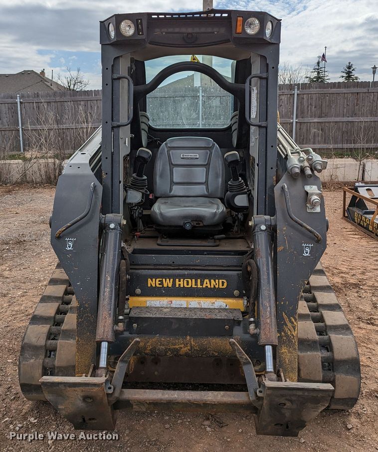 image for item LF9738 2018 New Holland C227 tracked skid steer loader
