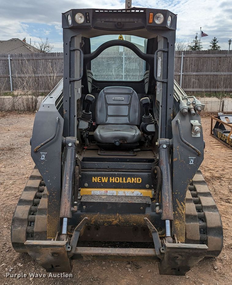 image for item LF9738 2018 New Holland C227 tracked skid steer loader