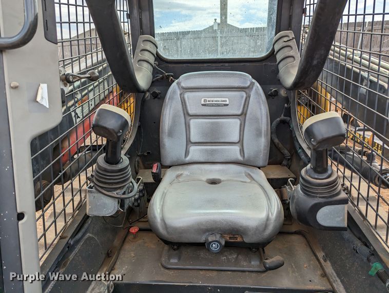 image for item LF9738 2018 New Holland C227 tracked skid steer loader