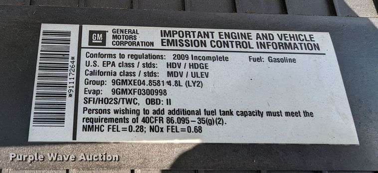 image for item LF9739 2009 Chevrolet Express G3500  school bus