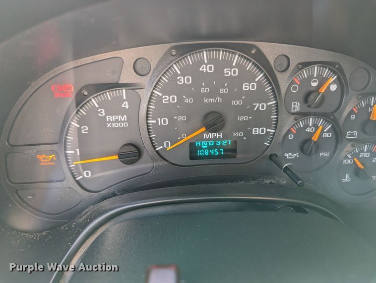 image for item LF9741 2005 GMC C7  flatbed truck