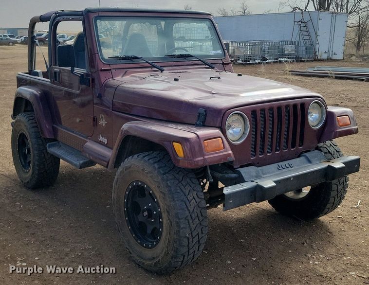 image for item LG9520 2002 Jeep Wrangler  SUV