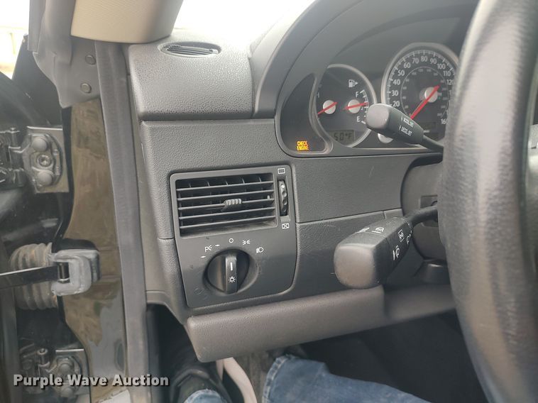 image for item LG9604 2005 Chrysler Crossfire  convertible