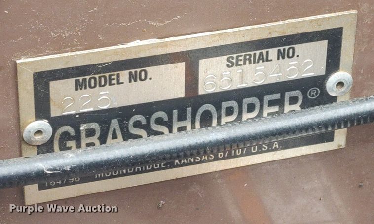 image for item LG9644 Grasshopper 225  ZTR lawn mower