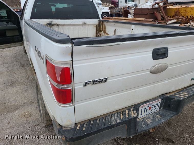 image for item LH9878 2011 Ford F150  SuperCab pickup truck