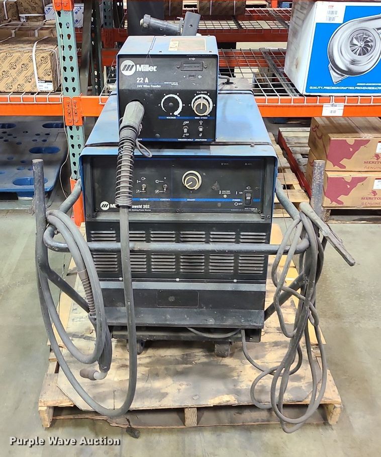 image for item LH9879 Miller Deltaweld 302  welder