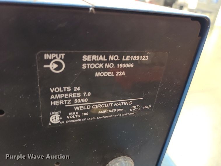 image for item LH9879 Miller Deltaweld 302  welder