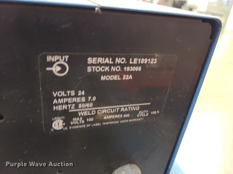image for item LH9879 Miller Deltaweld 302  welder