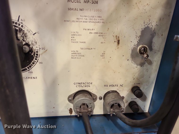 image for item LH9880 (2) Miller welders