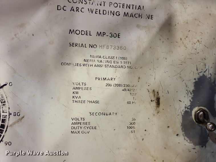 image for item LH9880 (2) Miller welders