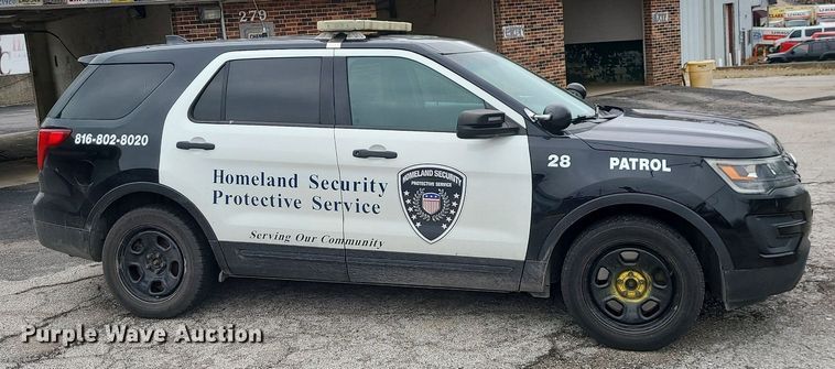 image for item LH9881 2016 Ford Explorer Police Interceptor  SUV