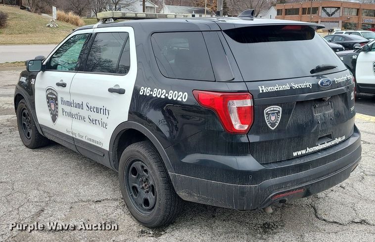 image for item LH9881 2016 Ford Explorer Police Interceptor  SUV