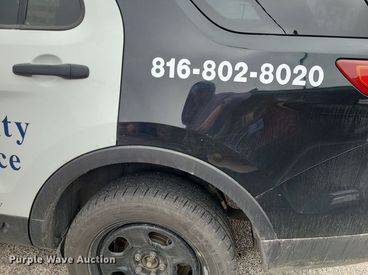 image for item LH9881 2016 Ford Explorer Police Interceptor  SUV