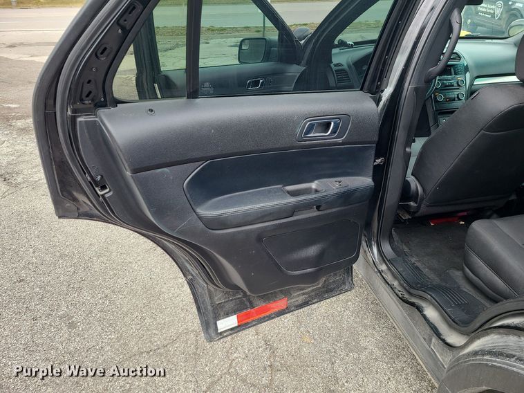 image for item LH9881 2016 Ford Explorer Police Interceptor  SUV