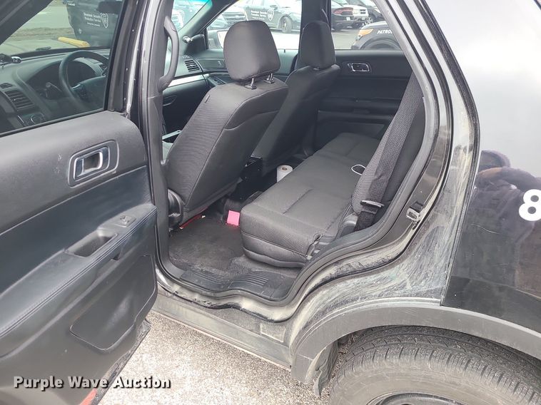 image for item LH9881 2016 Ford Explorer Police Interceptor  SUV