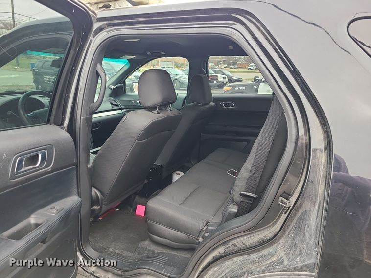 image for item LH9881 2016 Ford Explorer Police Interceptor  SUV