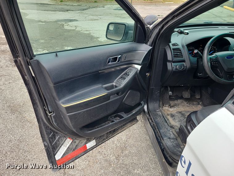 image for item LH9881 2016 Ford Explorer Police Interceptor  SUV